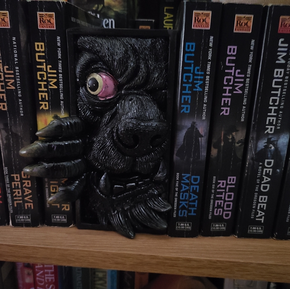 SOLD Monster Book nook